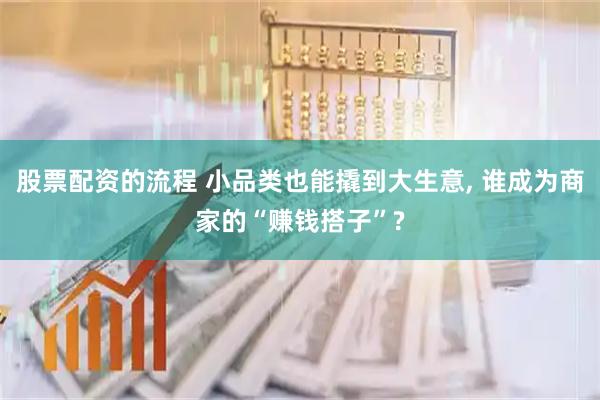 股票配资的流程 小品类也能撬到大生意, 谁成为商家的“赚钱搭子”?